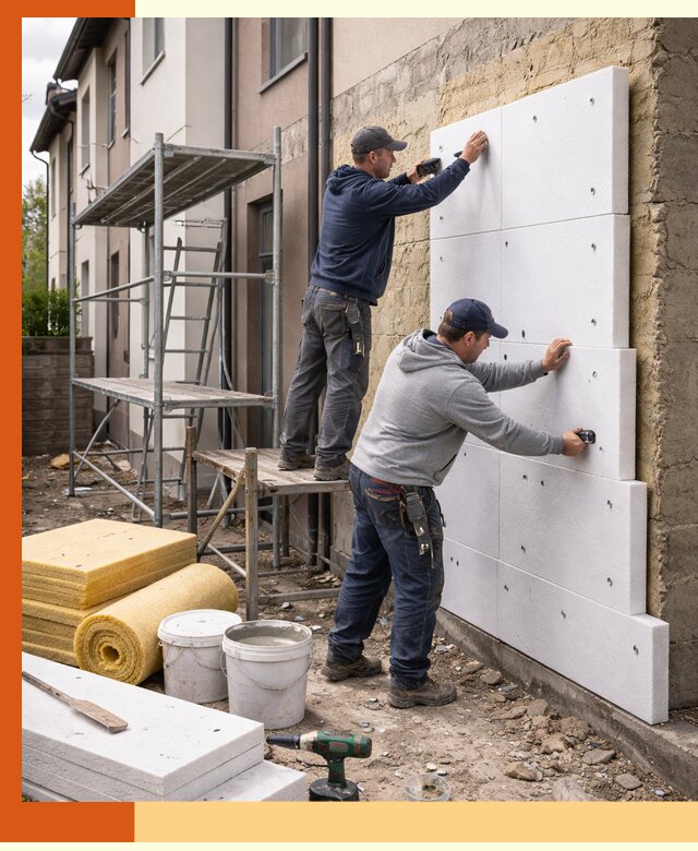 Утепление таунхауса с гарантией комфорта в Нововоронеже