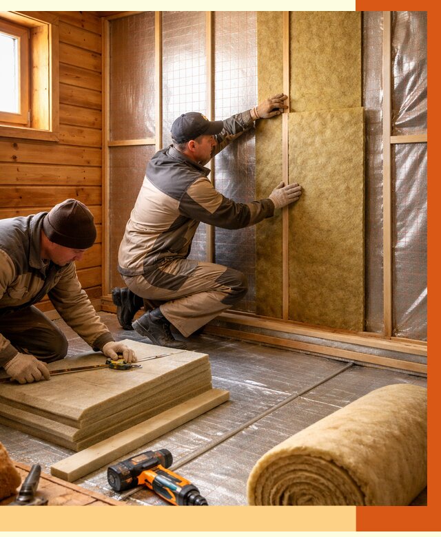 Утепление бани изнутри в Нововоронеже под ключ от 4250 руб./м² | ТепломастерНвв