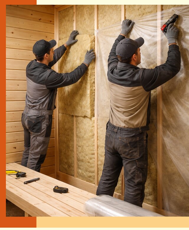 Профессиональное утепление сауны в Нововоронеже с гарантиями качества