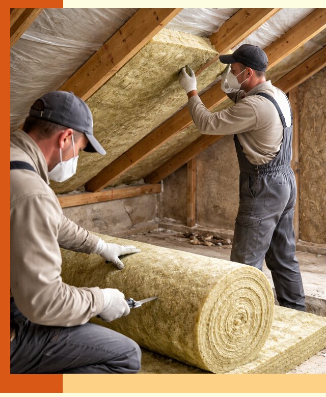 Утепление чердака минватой быстро и качественно в Нововоронеже