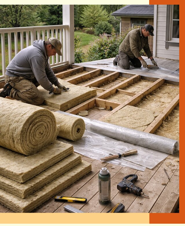 Утепление террасы в Нововоронеже от 4250 руб./м2 — утеплить террасу под ключ | ТепломастерНвв