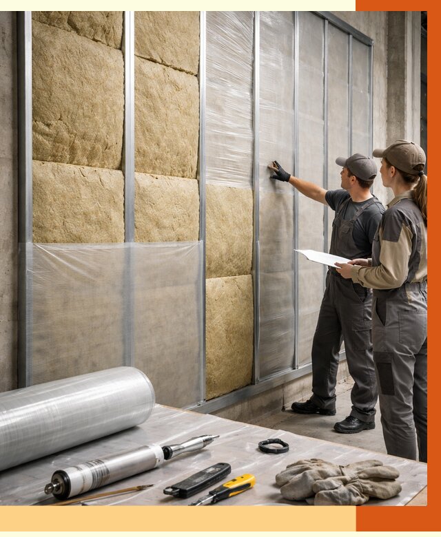 Утепление склада химсырья в Нововоронеже от 4554 руб. под ключ | ТепломастерНвв