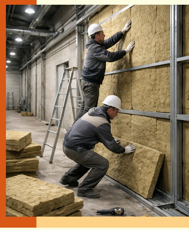 Утепление цеха под ключ в Нововоронеже с гарантией качества