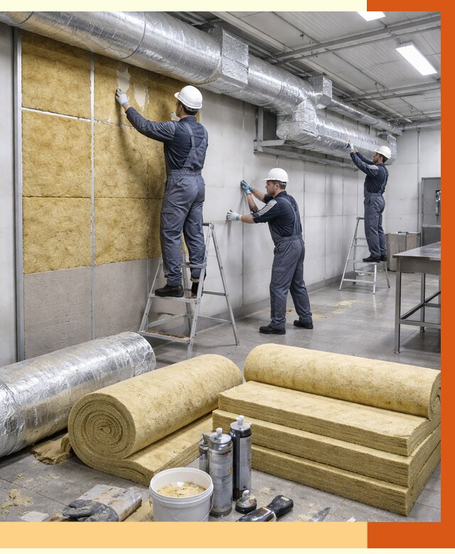 Утепление пищевого цеха в Нововоронеже от 12650 руб./м² — комплексно под ключ | ТепломастерНвв