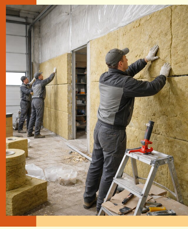 Утепление автосервиса и мастерских в Нововоронеже качественно и надёжно