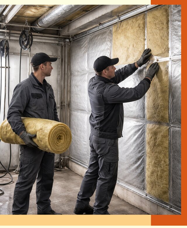 Утепление автомойки в Нововоронеже от 8602 руб./м2 — комплексное утепление под ключ | ТепломастерНвв