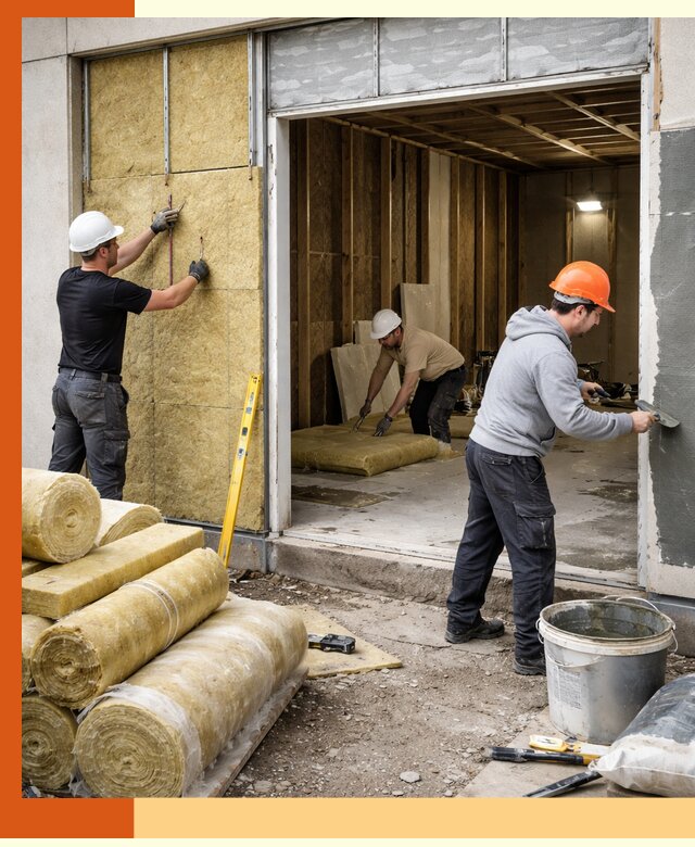 Утепление торгового павильона в Нововоронеже — качественно и энергоэффективно