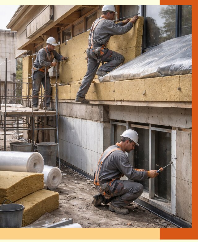 Утепление ресторана в Нововоронеже под ключ от 657800 руб/м2 | Комплексное решение от ТепломастерНвв