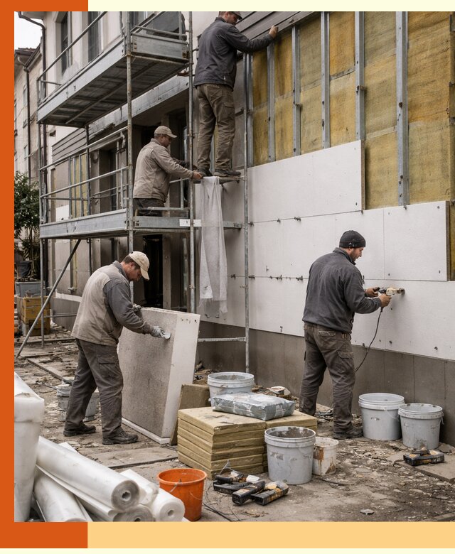 Утепление гостиницы под ключ в Нововоронеже с гарантией качества