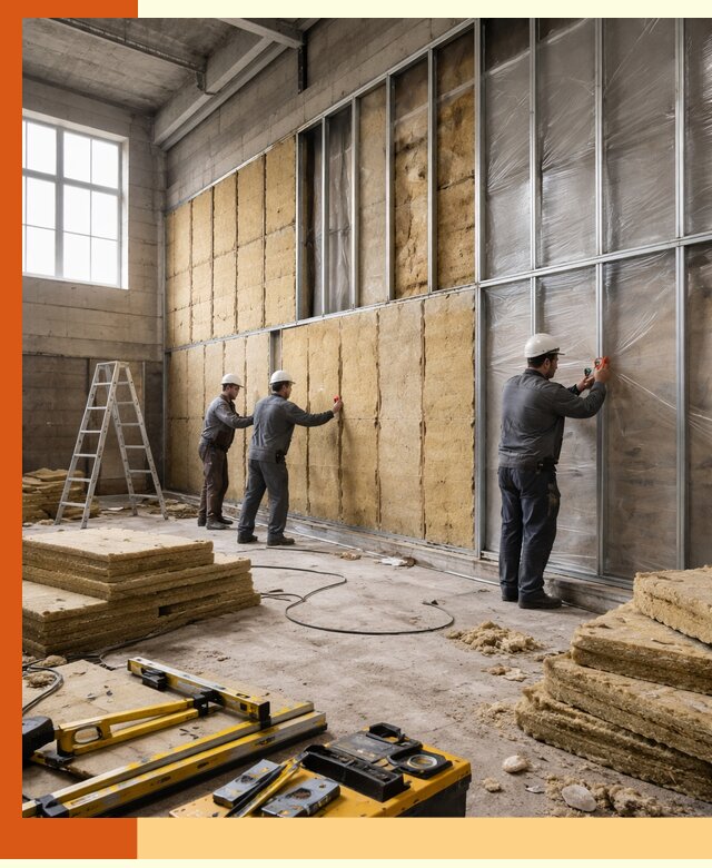 Утепление спортивного зала в Нововоронеже качественно и недорого