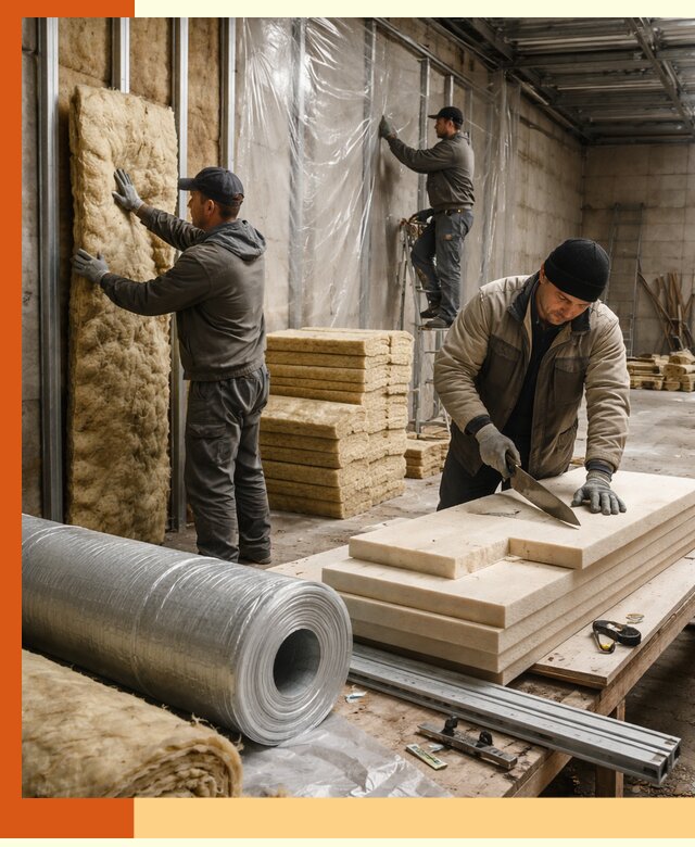 Утепление торгового склада в Нововоронеже с энергоэффективными решениями