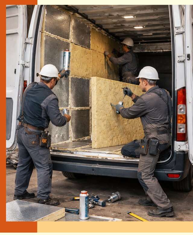 Утепление фургона-рефрижератора в Нововоронеже для сохранения температуры