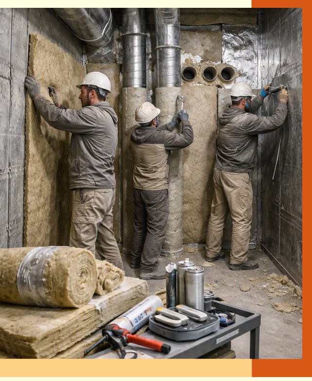 Утепление венткамеры в Нововоронеже под ключ от 1467 руб. — профессионально | ТепломастерНвв