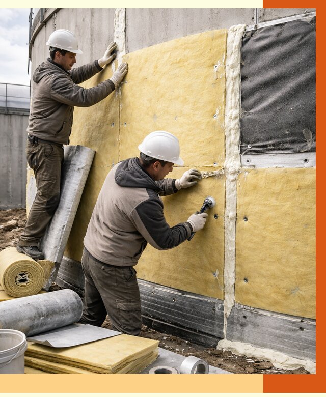 Утепление резервуара в Нововоронеже от 27830 руб/м2 — монтаж ППУ и комплекс под ключ | ТепломастерНвв