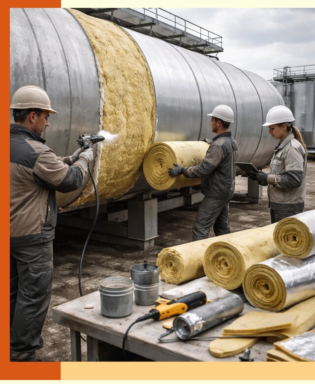 Утепление цистерны в Нововоронеже — утеплители и монтаж под ключ