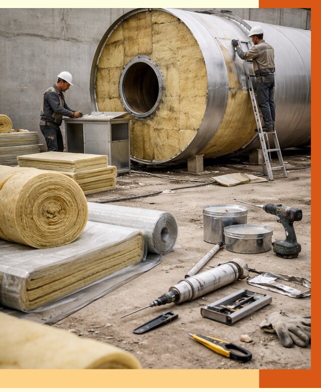 Утепление резервуара с топливом в Нововоронеже от 27830 руб. под ключ | ТепломастерНвв