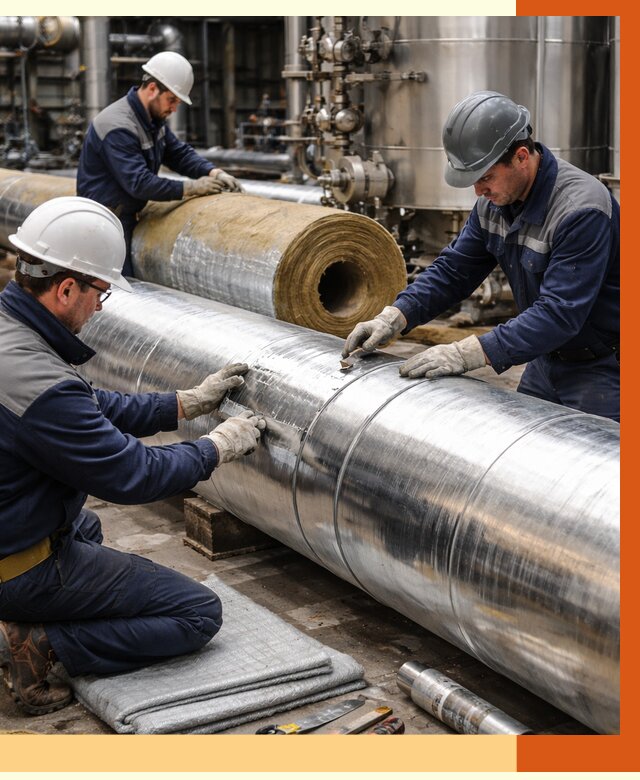 Утепление технологического оборудования в Нововоронеже от 4250 руб. за м2 | ТепломастерНвв