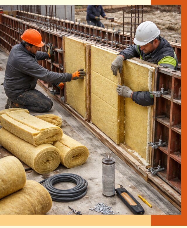 Теплоизоляция опалубки в Нововоронеже от 7286 руб. за м2 — услуги и монтаж | ТепломастерНвв