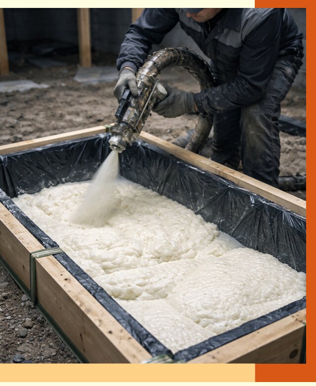 Заливка ППУ в формы в Нововоронеже от 2530 руб. — утепление форм под ключ | ТепломастерНвв