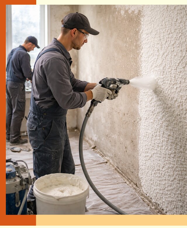 Утепление стен жидкой теплоизоляцией в Нововоронеже для квартир и домов