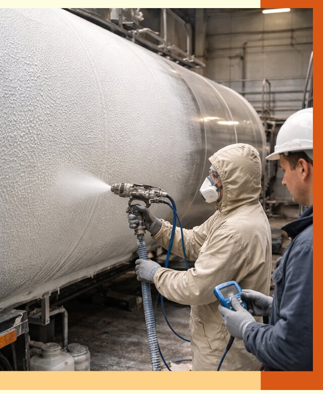 Утепление автоцистерны жидкой теплоизоляцией в Нововоронеже от 14674 руб. под ключ | ТепломастерНвв