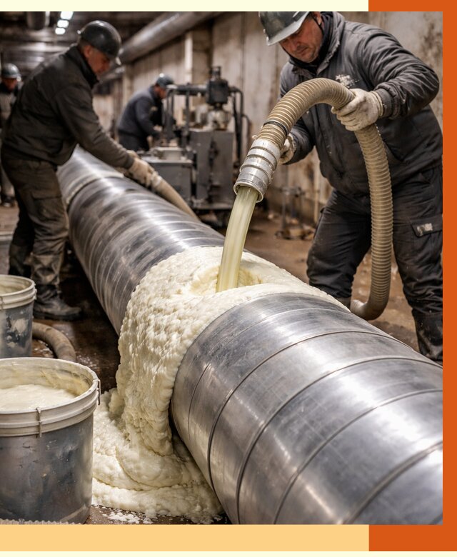 Утепление теплотрассы жидкой теплоизоляцией в Нововоронеже от 4250 руб. | ТепломастерНвв