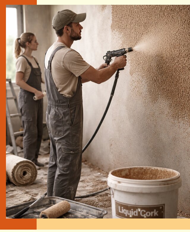 Утепление стен жидкой пробкой в Нововоронеже эффективное и долговечное