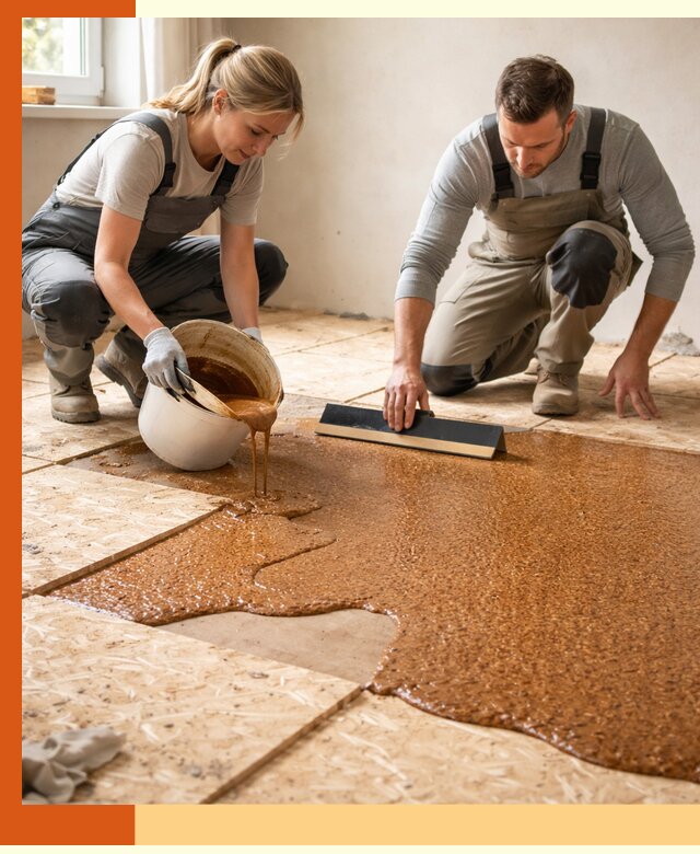 Утепление пола жидкой пробкой в Нововоронеже для квартир и домов