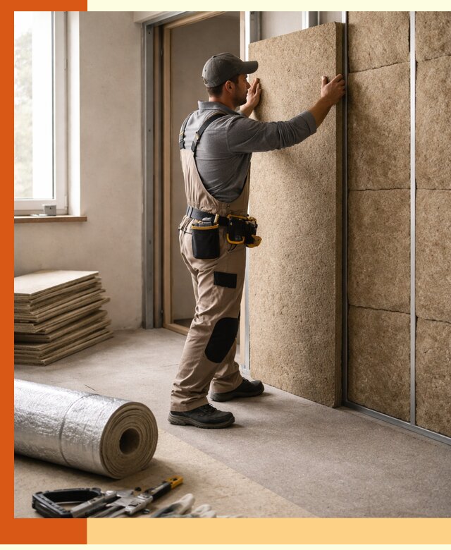 Шумоизоляция дома в Нововоронеже — комплексная защита от шума