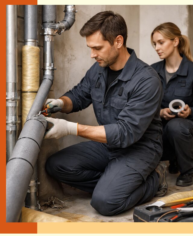 Шумоизоляция труб в Нововоронеже: профессиональная звукоизоляция под ключ