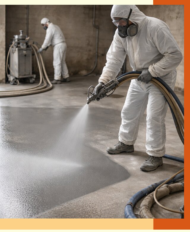 Гидроизоляция полимочевиной в Нововоронеже от 8602 руб/м² — напыление полимерной гидроизоляции | ТепломастерНвв