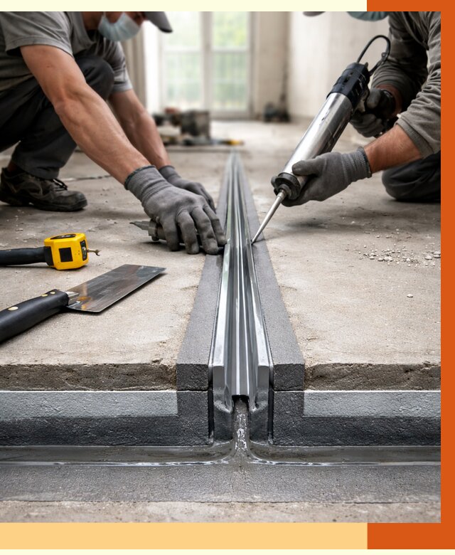 Гидроизоляция деформационного шва в Нововоронеже от 7590 руб. под ключ | ТепломастерНвв