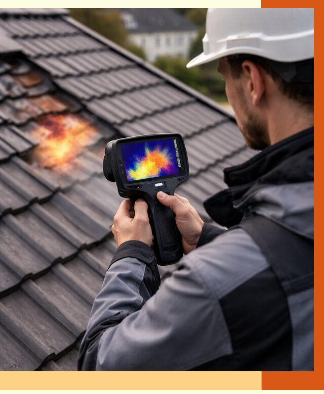 Тепловизионное обследование кровли в Нововоронеже от 4554 руб. — ТепломастерНвв под ключ