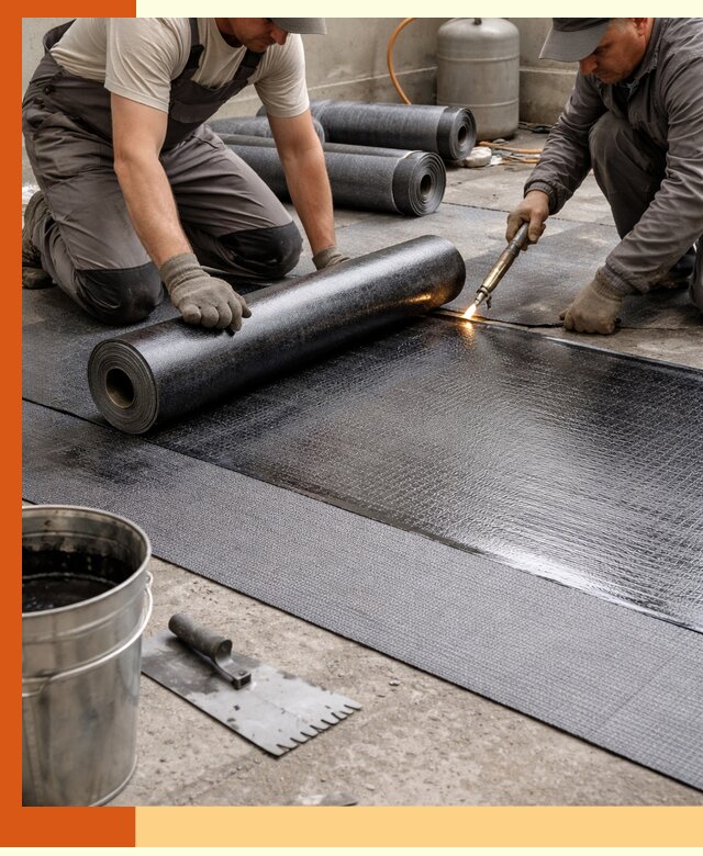 Монтаж гидроизоляционной мембраны в Нововоронеже для зданий и конструкций