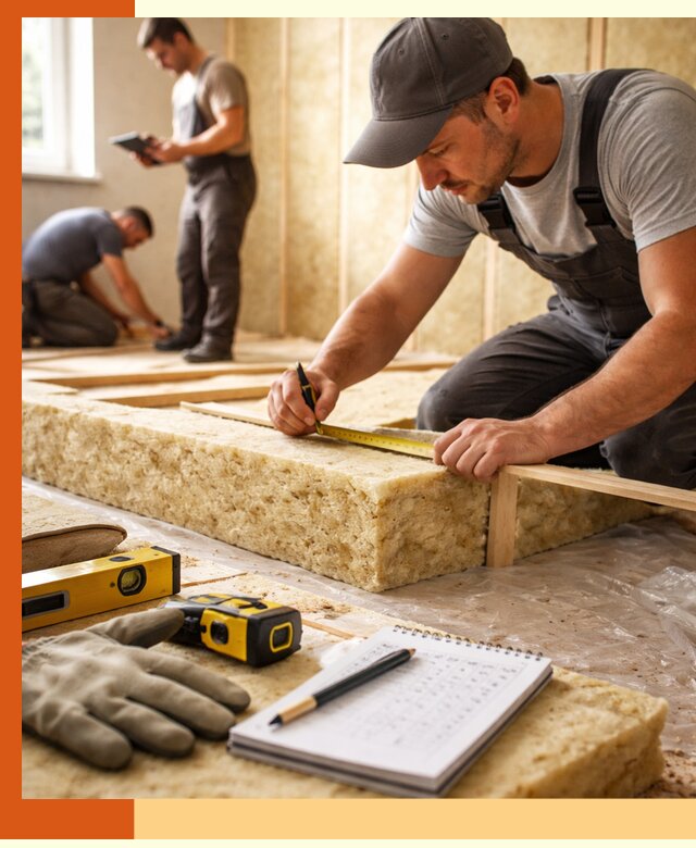 Расчет толщины утеплителя для зданий и помещений в Нововоронеже