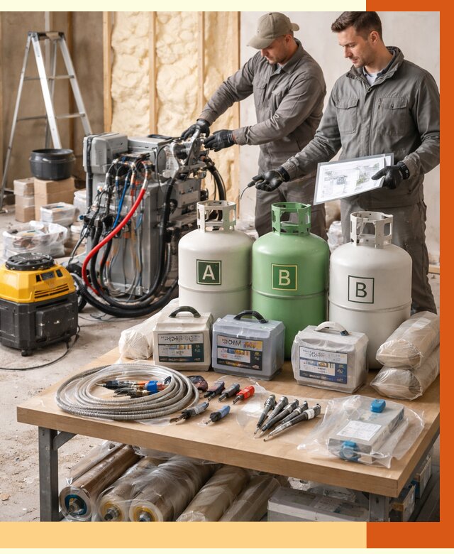 Продажа компонентов ППУ с консультацией в Нововоронеже от 4250 руб. | ТепломастерНвв