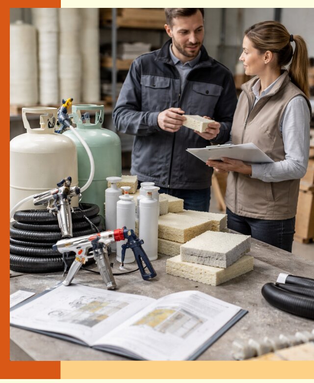 Продажа компонентов ППУ с профессиональной консультацией в Нововоронеже